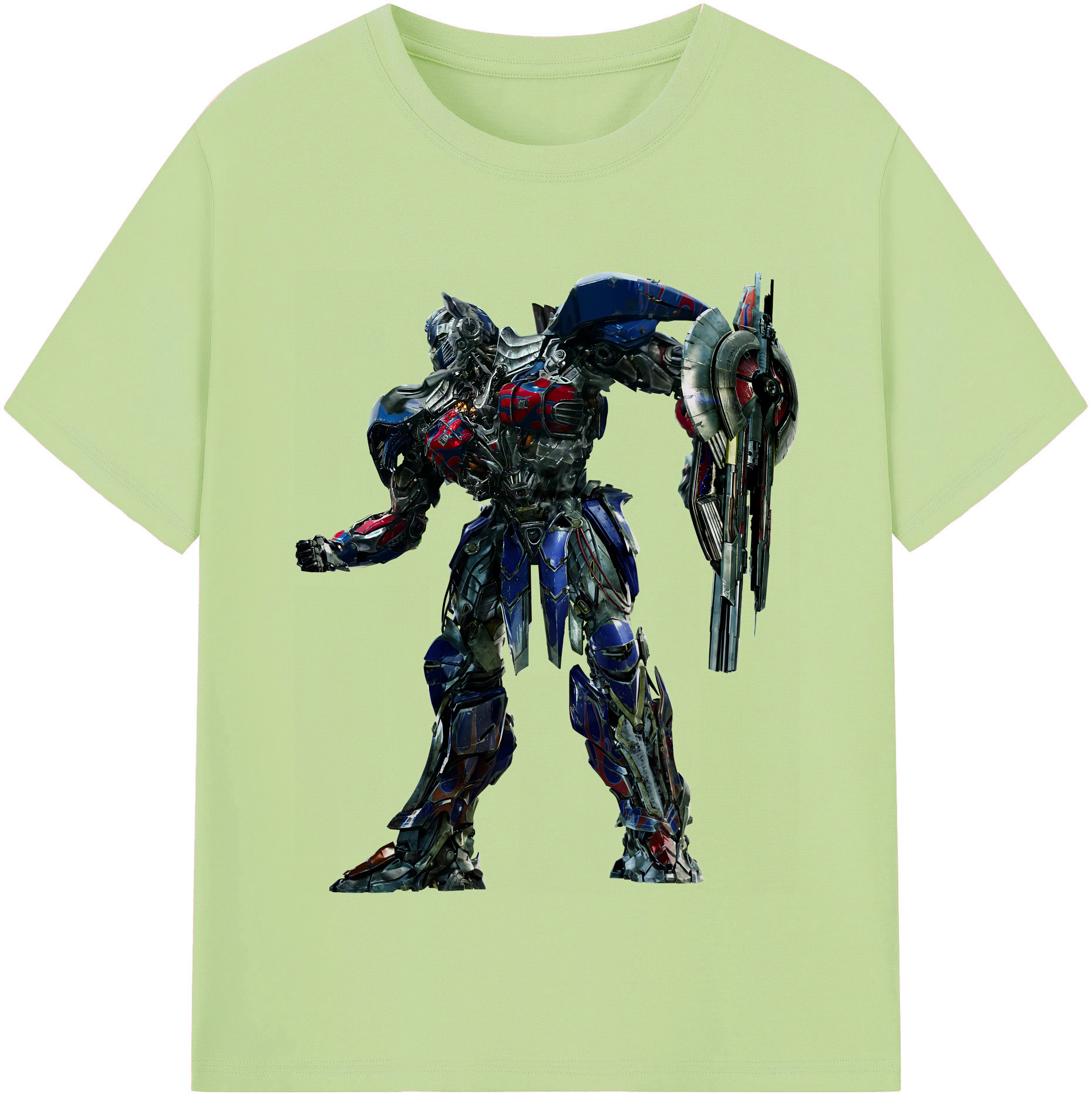 （画像用） Transformers トランスフォーマー 綿100％半袖Tシャツ（フロントプリント）